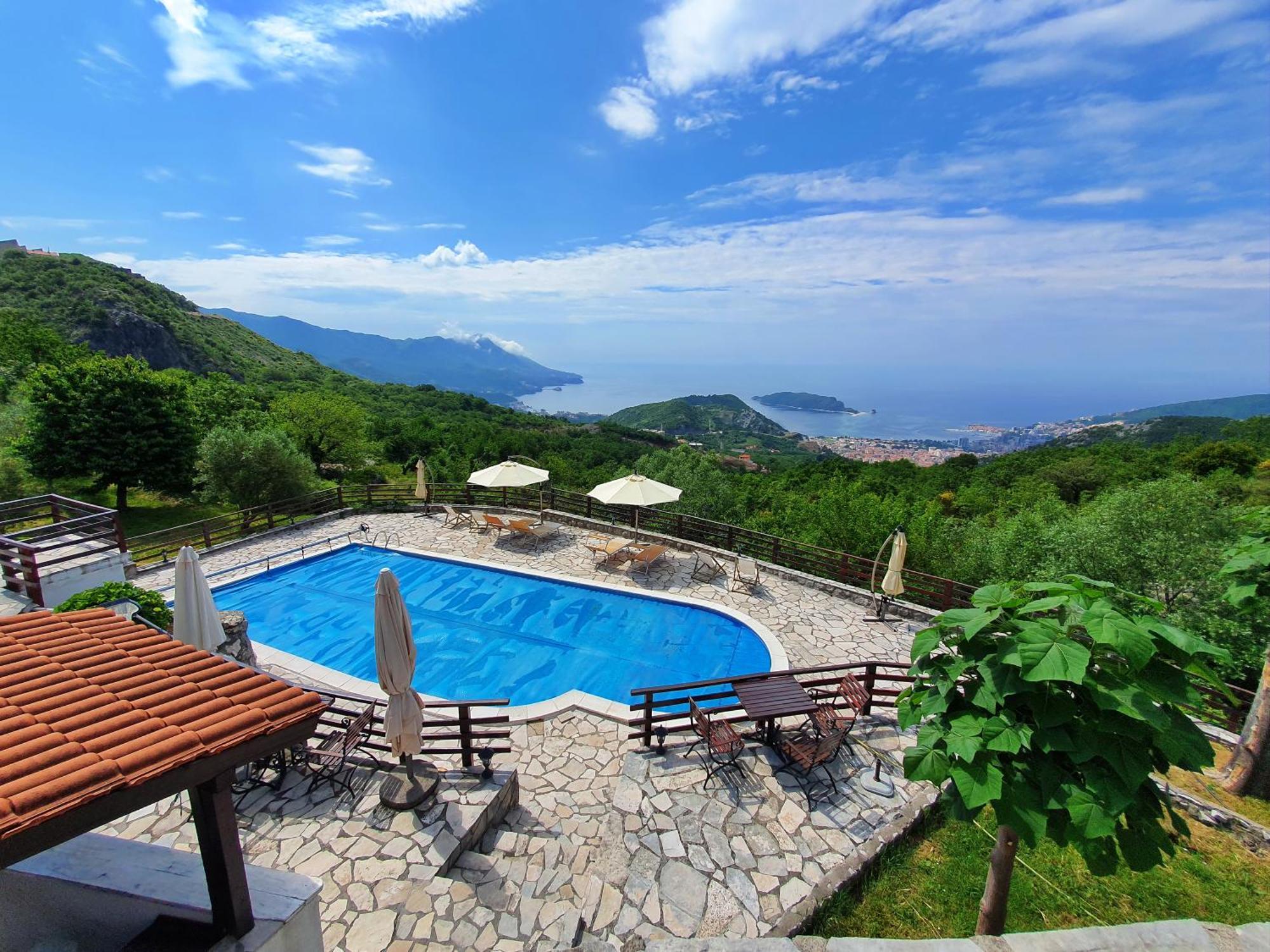 Villa Andreja Lapcici Budva Buitenkant foto