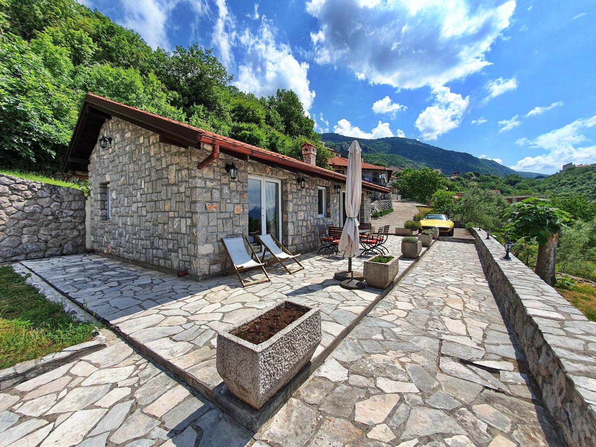Villa Andreja Lapcici Budva Buitenkant foto